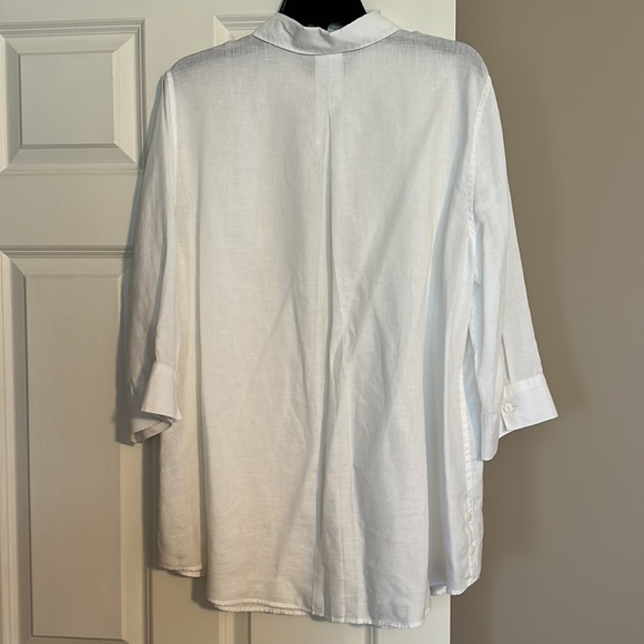 Chico’s Linen Tunic - Picture 4 of 9